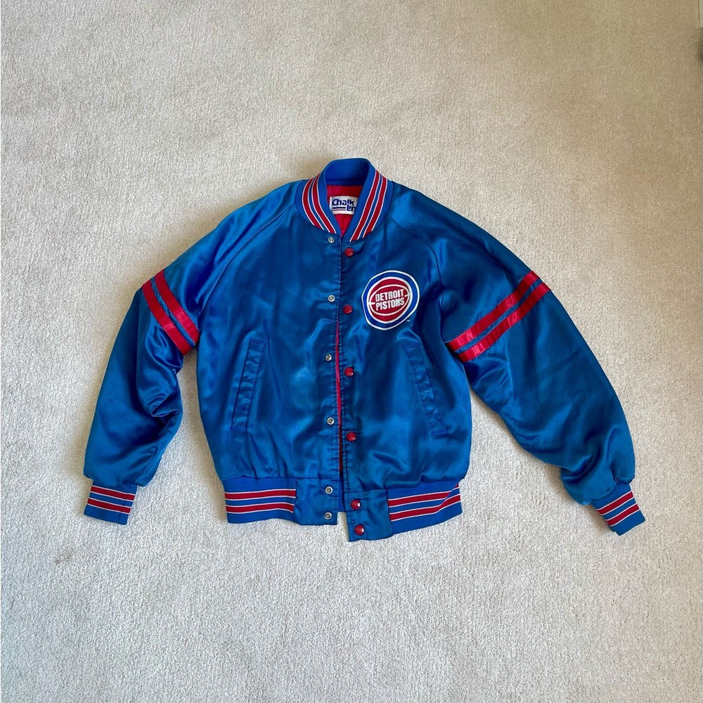 Detroit Pistons Bomber Jacket - Vintage